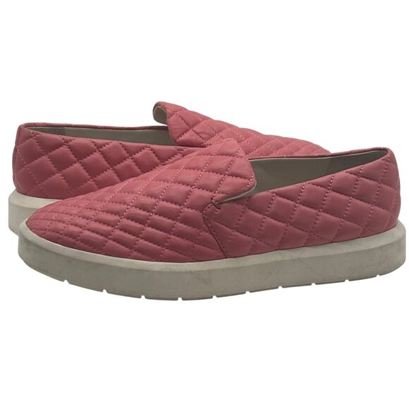 Franco Sarto Prato 3 Slip On Platform Quilted Leather Sneaker, Blush Pink, 8M - Picture 2 of 14